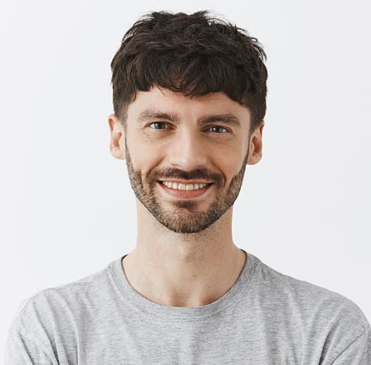 Daniel Wilson the UI Designer in front of a neutral background